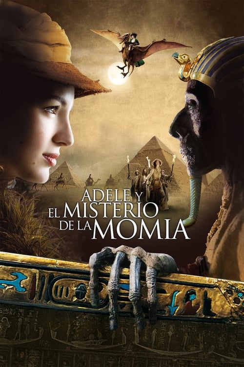 Póster película Adèle y el misterio de la momia