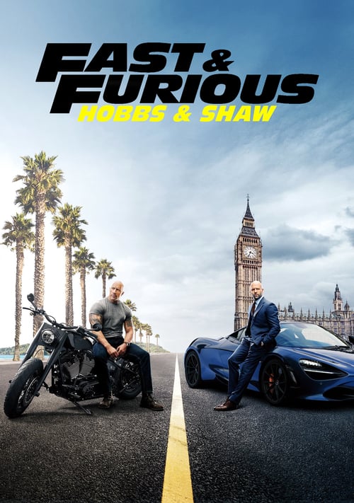 Póster película Fast & Furious: Hobbs & Shaw