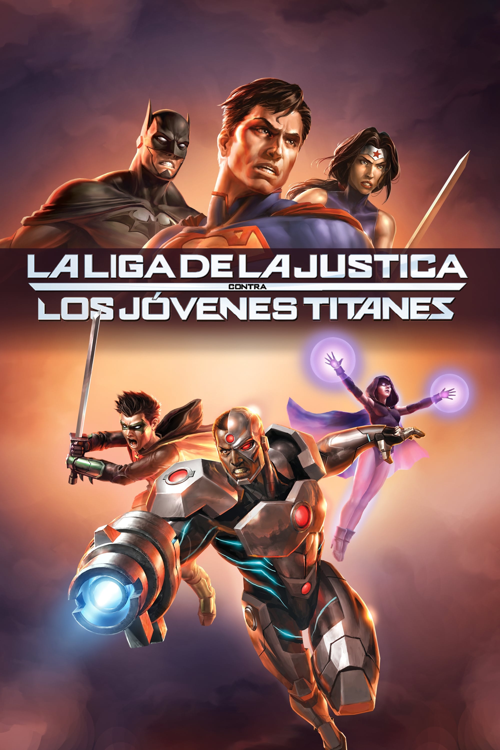 La Liga de la Justicia contra los Jóvenes Titanes poster