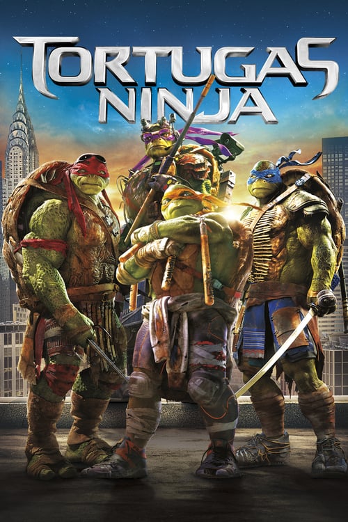 Póster película Ninja Turtles