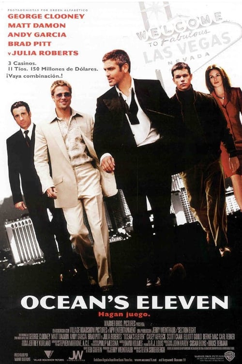 Ocean's Eleven. Hagan juego poster