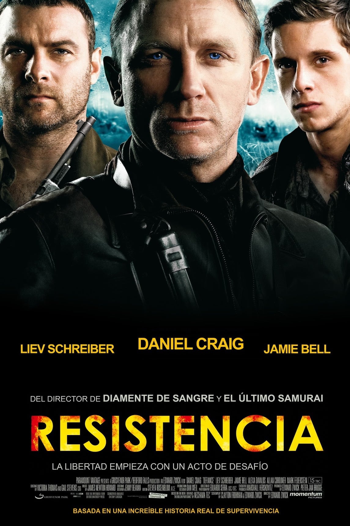 Póster película Resistencia