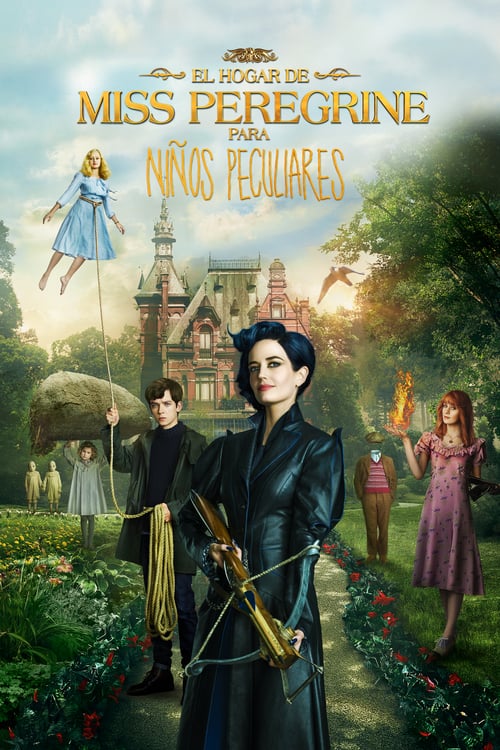El hogar de Miss Peregrine para niños peculiares poster