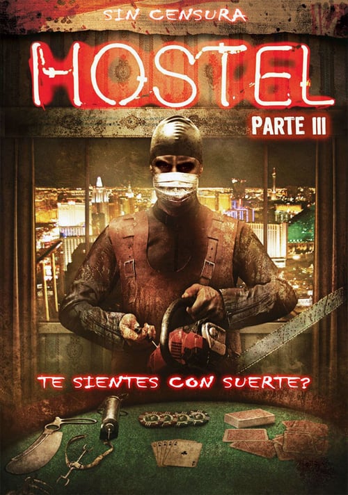 Póster película Hostel 3: De vuelta al horror