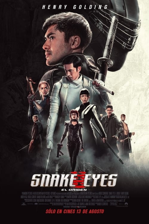 Póster película Snake Eyes: El origen