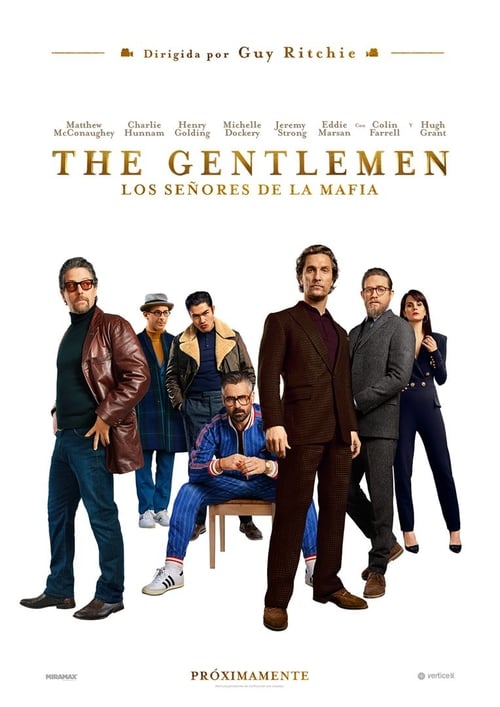 Póster película The Gentlemen: Los señores de la mafia