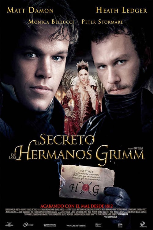 Póster película El secreto de los hermanos Grimm