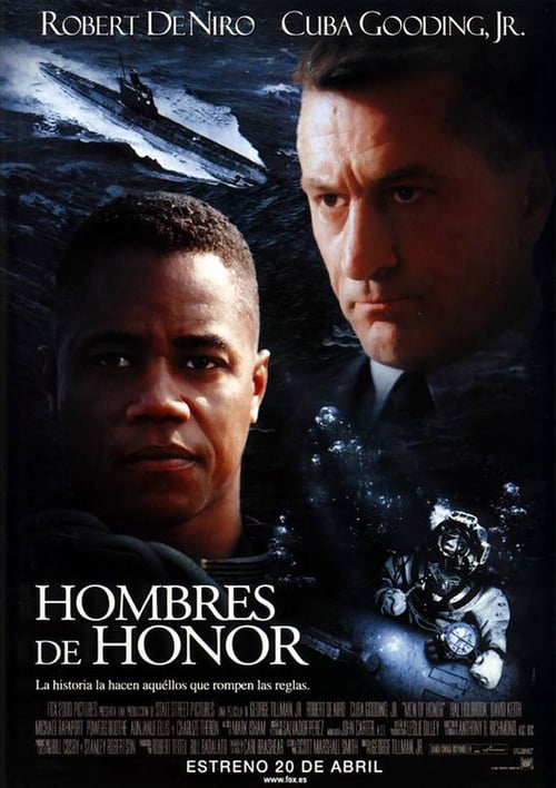 Póster película Hombres de honor