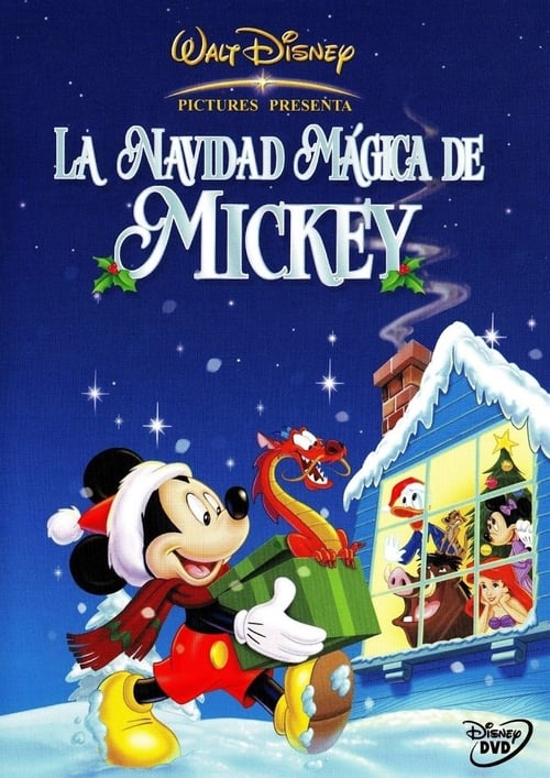 Póster película La navidad mágica de Mickey