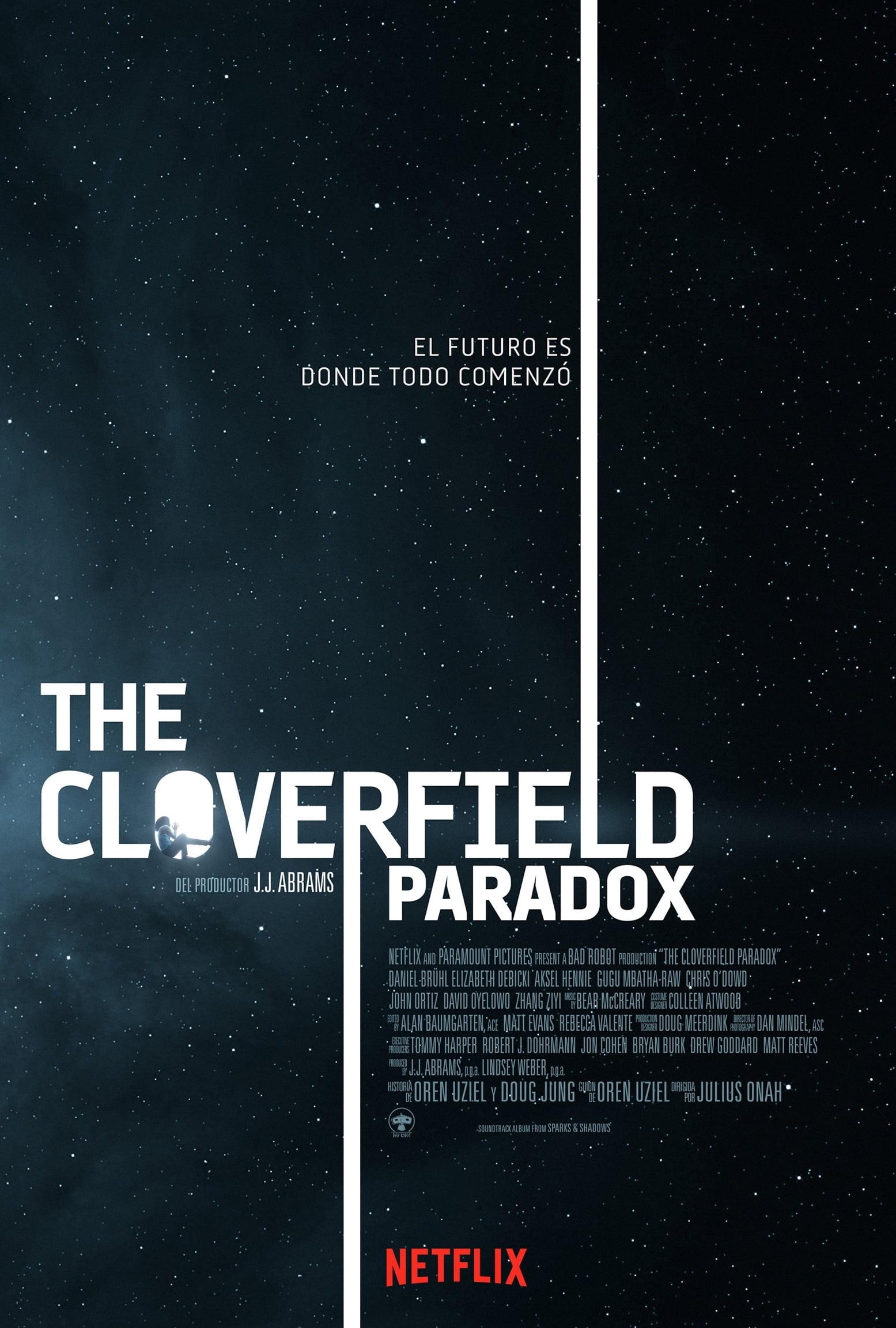 Póster película The Cloverfield Paradox