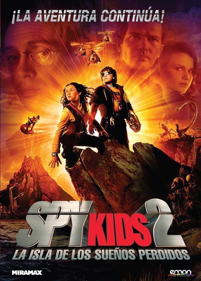 Póster película Spy Kids 2: La isla de los sueños perdidos