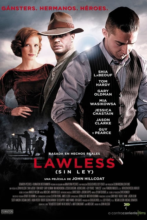 Póster película Lawless (Sin ley)