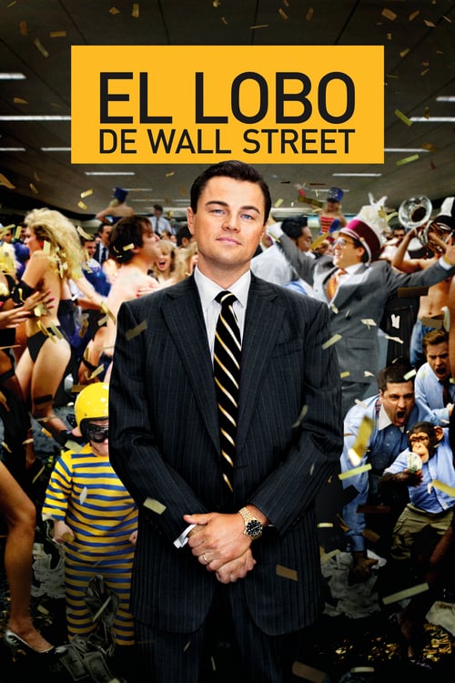 El lobo de Wall Street poster