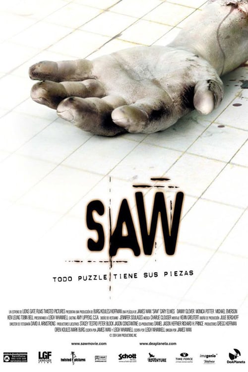 Póster película Saw