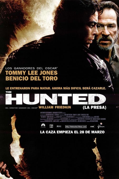 Póster película The Hunted (La presa)