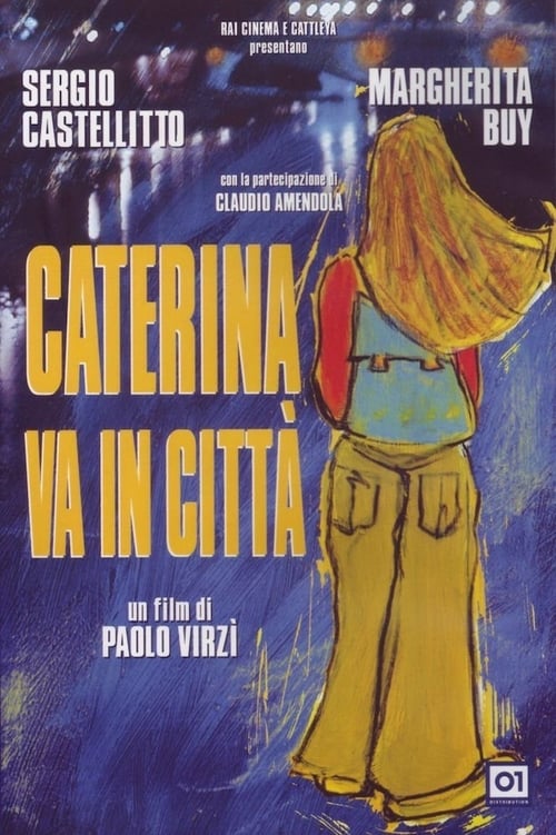 Póster película Caterina se va a Roma