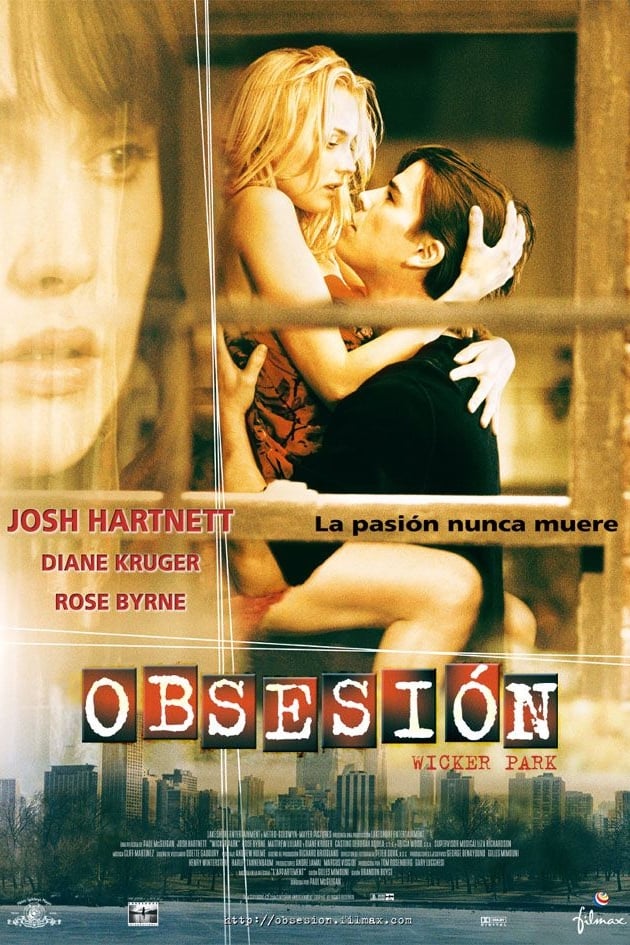 Póster película Obsesión
