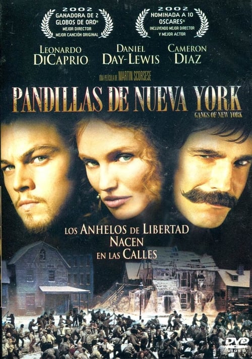 Póster película Gangs of New York
