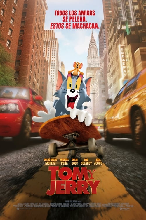 Póster película Tom y Jerry
