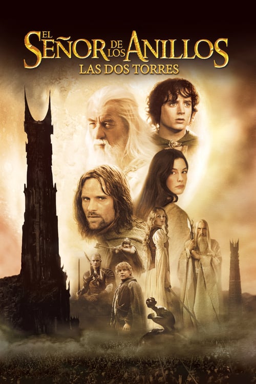 Póster película El señor de los anillos: Las dos torres