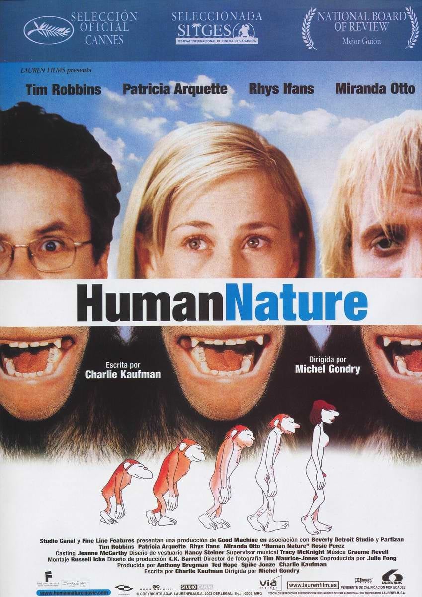 Póster película Human Nature