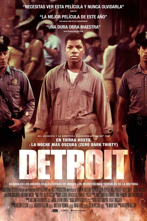 Póster película Detroit