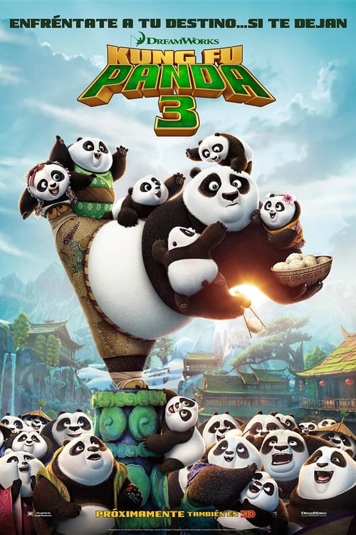 Póster película Kung Fu Panda 3