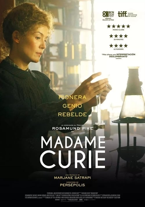 Póster película Madame Curie