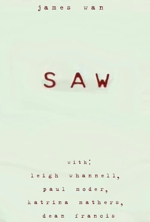 Saw (Corto original) poster