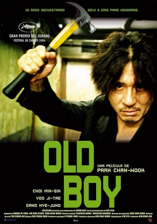 Póster película Oldboy