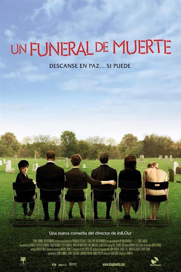 Póster película Un funeral de muerte