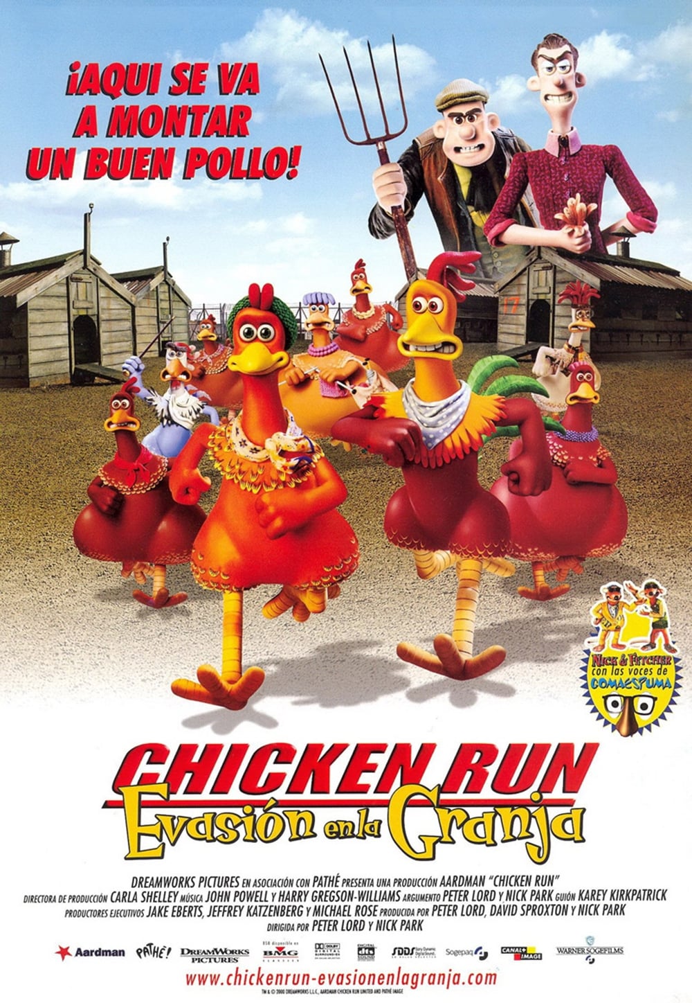 Chicken Run: Evasión en la granja poster