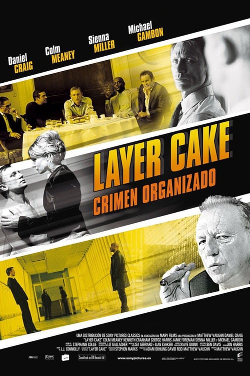 Layer Cake (Crimen organizado) poster